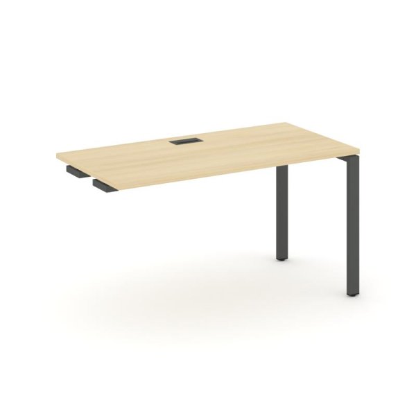 Стол-приставка к опорным элементам SN-6P.OPRS-014 (1580х700х750) (Акация Лорка/Металл Антрацит)