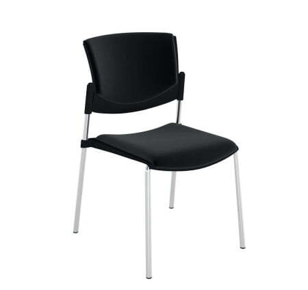 BUTTERFLY Кресло обитое (Черный)