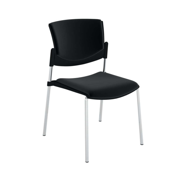 BUTTERFLY Кресло обитое (Черный)