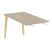Брифинг-приставка на деревянных опорах Onix Wood Direct OW.BR-13 1180x720x750 (Тиквуд Темный/Дуб Светлый)