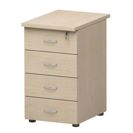 Тумба (стационарная с замком) Этюд Р20.9 432x600x750 (Дуб Шамони светлый)