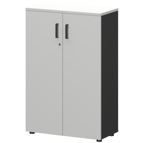 Шкаф Смарт СМШ-38Д Тип2 792x380x1214 (Графит/Белый)