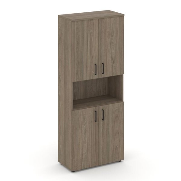 Шкаф высокий широкий SN.STS-107 (796х400х1982) (Вяз Благородный)