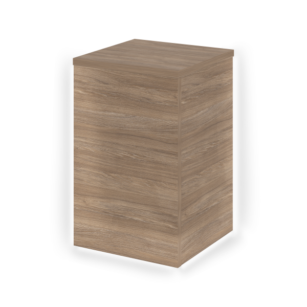 Накладка угловая высокая внешняя  с подсветкой левая для О.R-F.MU.VNEL Onix О.R-NU.V.VNE.SL 432x432x (Дуб Аризона)