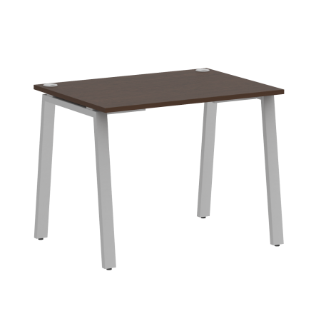 Стол письменный VR.SP-3-98.A 980х720х720 (Венге Цаво/Серый Металл)