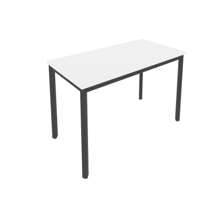 Стол письменный на металлокаркасе Slim С.СП-4.1 1180x600x750 (Белый/Антрацит металл)