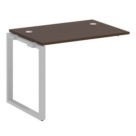 Проходной наборный элемент рабочей станции Metal System Style БО.ПРС-СП-1.1 1000x720x750 (Венге Цаво/Серый металл)