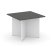 Стол переговорный квадратный SN-D.SPRG-003 (980х980х750) (Тиквуд Светлый/Антрацит)