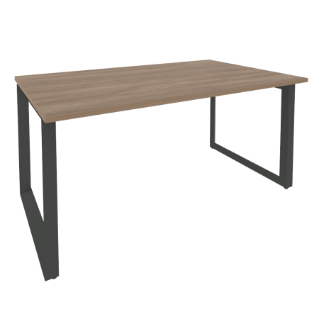 Стол переговорный Onix O.MO-PRG-1.4 1580x980x750 (Дуб Аризона/Черный металл)