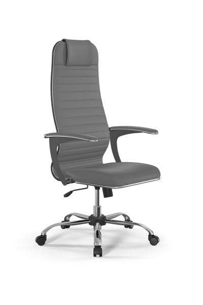 Кресло для руководителя Метта Sit 10 B1-117U - Extra /Um02/Wm12/U0mL-b(M09.B21.G20.W01) (Серый)