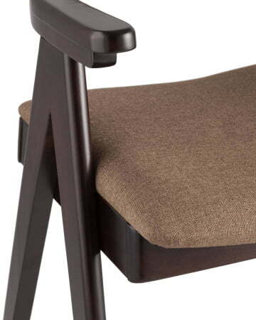 Стул обеденный OLAV кофейный 2 шт, (Стул кухонный OLAV кофейный)