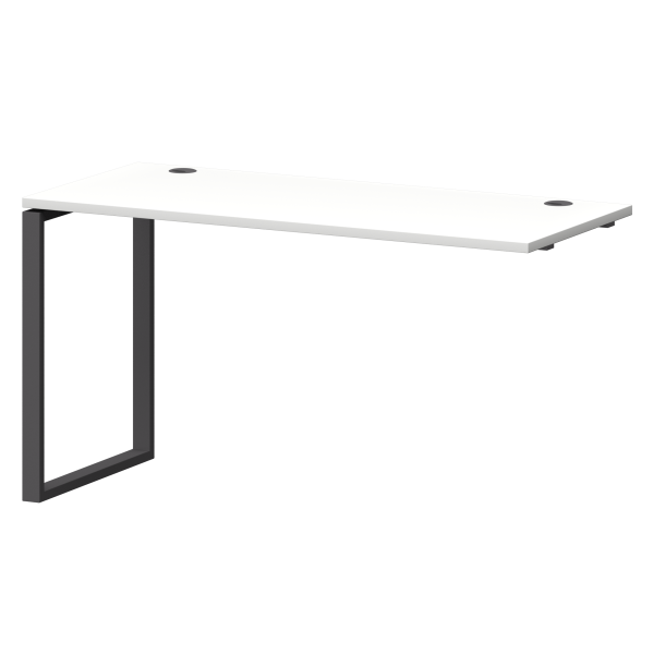 Модуль линейный на металлокаркасе Смарт СМС25-О-14К.60Э.Пр25 1400x600x750 (Белый/Антрацит)