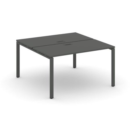 Рабочая станция 2-х сторонняя SN-6P.DRS-021 (980х1632х750) (Антрацит/Металл Антрацит)