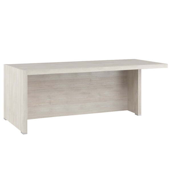 Стол письменный с асимметричными опорами, правый SOL297107 2000x880x750 (Дуб светлый Solid)