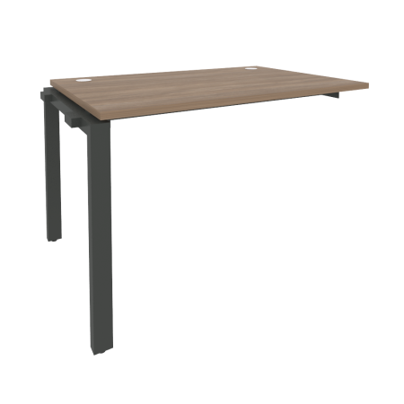 Наборный элемент рабочей станции на П-образном м/к Onix O.MP-1.NRS-2.8 1180x800x750 (Дуб Аризона/Черный металл)