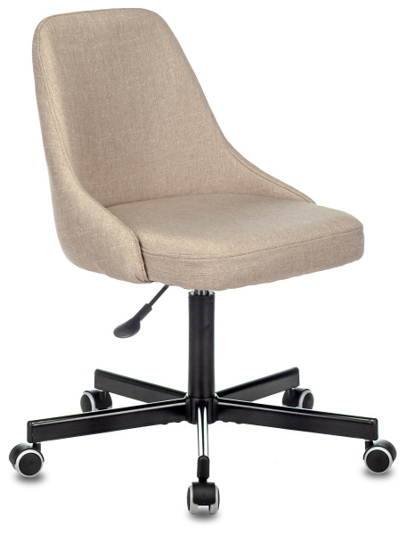 Кресло CH-340M миндальный каппучино 38-402 крестов. металл (Бежевый)