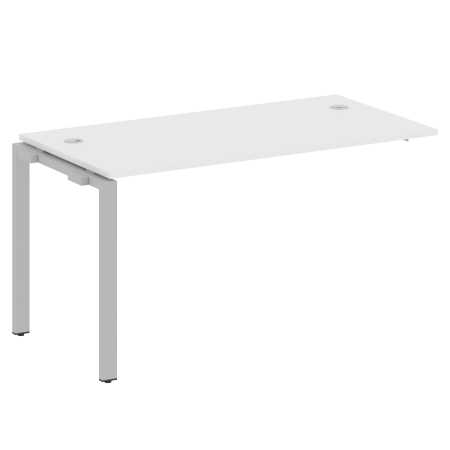 Проходной наборный элемент рабочей станции Metal System Style БП.ПРС-СП-1.3 1400x720x750 (Белый/Серый металл)