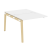 Наборный элемент рабочей станции на деревянных опорах Onix Wood OW.2.NRS-1.7 980x1475x750 (Тиквуд Светлый/Дуб Темный)
