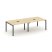Стол переговорный SN-5P.SPRG-044 (3160х1180х750) (Тиквуд Светлый/Металл Антрацит)