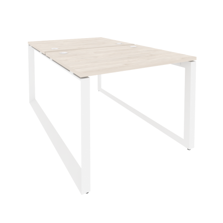 Рабочая станция на О-образном м/к Onix O.MO-D.RS-2.1.8 980x1635x750 (Денвер Светлый/Белый Металл)