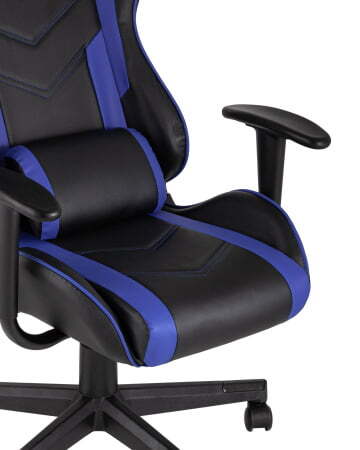 Кресло игровое TopChairs Impala синее (Геймерское кресло Impala синий)