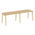 Рабочая станция на деревянных опорах Onix Wood OW.RS-2.2.7 2360x720x750 (Тиквуд Светлый/Дуб Темный)