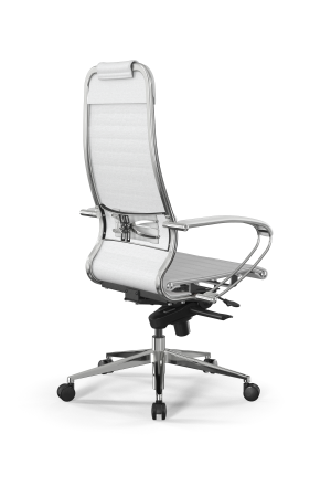 Кресло для руководителя Метта Samurai L1-3K - Infinity /Uc02/Nc02/K2cL(M06.B32.G11.W03) (Белый)