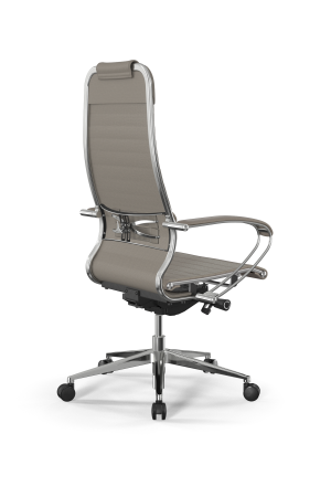 Кресло для руководителя Метта Samurai L1-3K - Infinity /Uc02/Nc02/K2cL(M26.B32.G25.W03) (Темно-бежевый)