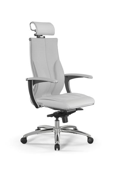 Кресло для руководителя Метта Samurai B2-11U - Infinity /Kc06/Wm06/U0mL-mL/H2cL-3D(M06.B31.G04.W03) (Белый)