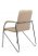 Стул Самба с пластиковыми подлокотниками SMB-03H Бежевый (Бежевый)