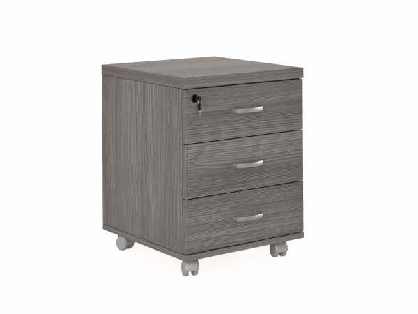 Тумба подкатная 3 ящика Flash FLS207 452x474x595 (Лиственница)