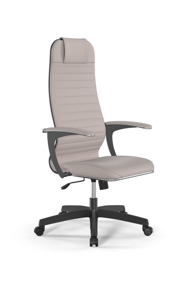 Кресло для руководителя Метта Sit 10 B1-117U - Extra /Um02/Wm12/U0mL-b(M09.B02.G15.W01) (Светло-бежевый)