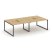 Рабочая станция 2-х сторонняя SN-4O.DRS-034 (3160х1232х750) (Тиквуд Светлый/Металл Антрацит)