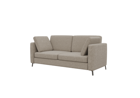 Диван двухместный BRS-2 (Сан 03/Металл Черный)