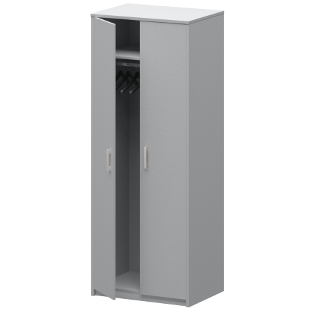 Шкаф для одежды Арго А-307 770x580x2000 (Серый)