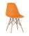 Стул Style DSW оранжевый (Стул Eames оранжевый)