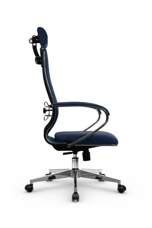 Кресло для руководителя Метта МЕТТА B 2m 34PF/подл.127/осн.004 (Синий)