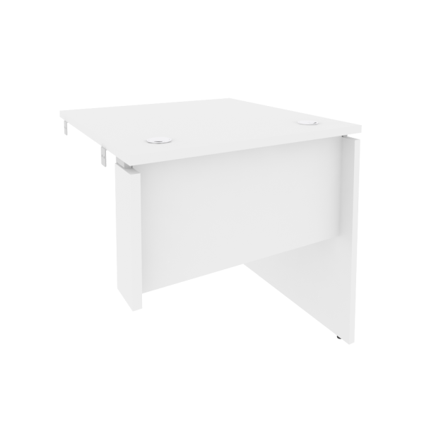 Стол-приставка правый к опорным элементам Onix O.SPR-0.8R 780x800x750 (Белый Бриллиант)