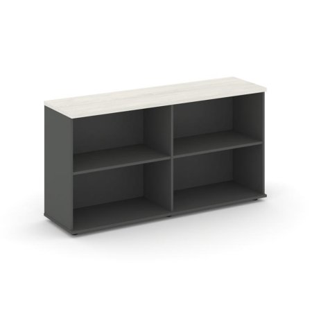 Тумба опорная/приставная SN.TOP-121 (1232х400х750) (Антрацит/Дуб Наварра)