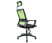 Кресло офисное / Бит / черный пластик / зеленая сетка / черная ткань (Черный)