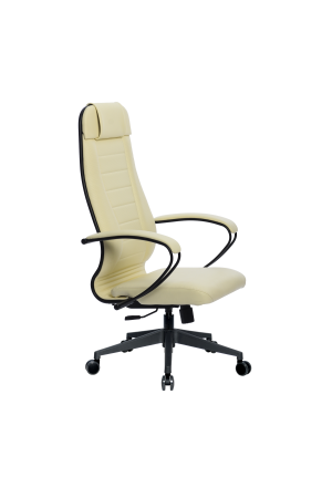 Кресло для руководителя Метта МЕТТА-30(MPES)/подл.117/осн.002 (Светло-бежевый)
