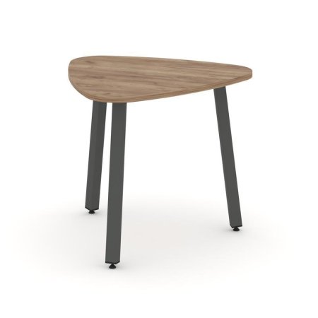 Стол переговорный SN-5.SPRG-70.3 (900х900х750) (Дуб Табак/Металл Антрацит)