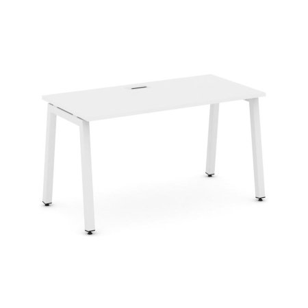 Стол письменный SN-5A.SP-012 (1180х700х750) (Белый/Металл Белый)