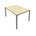 Рабочая станция на металлокаркасе Slim С.СП-3.3 980x1475x750 (Серый/Антрацит металл)