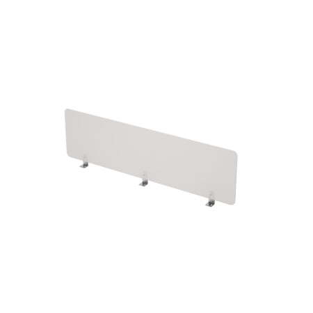 9БР.150.1 Барьер оргстекло, фронтальный (1000x4x400) (Молочный)