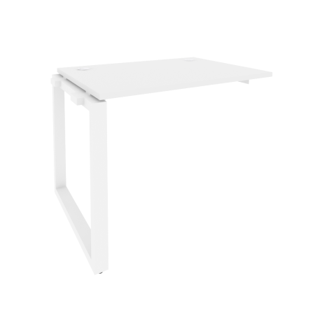 Наборный элемент рабочей станции на О-образном м/к Onix O.MO-1.NRS-1.7 980x720x750 (Белый Бриллиант/Белый Металл)