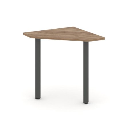 Угловой элемент стола SN-5.USP-021 (800х800х750) (Дуб Табак/Металл Антрацит)