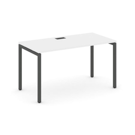 Стол письменный SN-4P.SP-022 (1180х800х750) (Белый/Металл Антрацит)