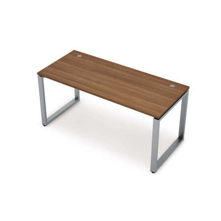 6М-О.678 Стол прямолинейный (1200x700x750) (Шамони темный/Алюминий матовый)