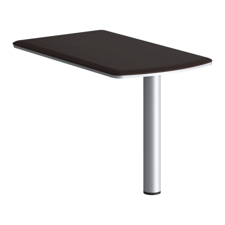 Брифинг-приставка Dioni DB 127M.1 1200x700x750 (Венге МагияСерый)